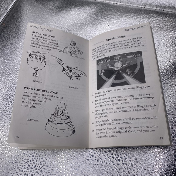 Sega Genesis Game Manuals Sonic The Hedge Hog 2 - Picture 11 of 15